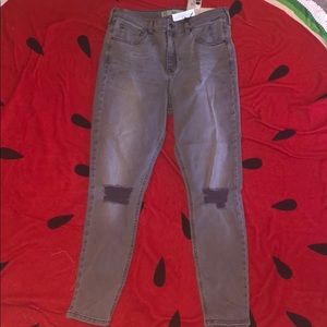 TopShop Jamie Jean (Black/Gray)